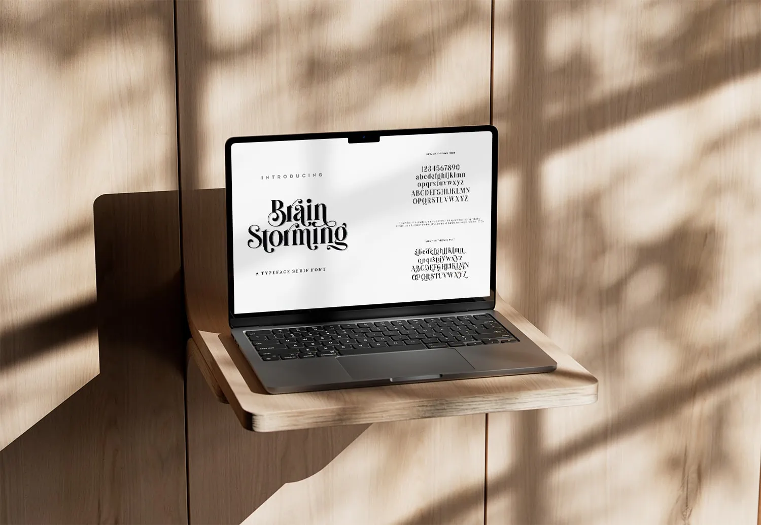 M2 Macbook Air Mockup #4 by Anthony Boyd Graphics