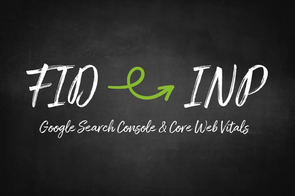 google search console and core web vitals