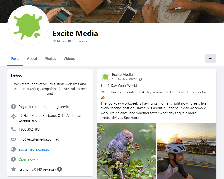How to set up your business pages on social media