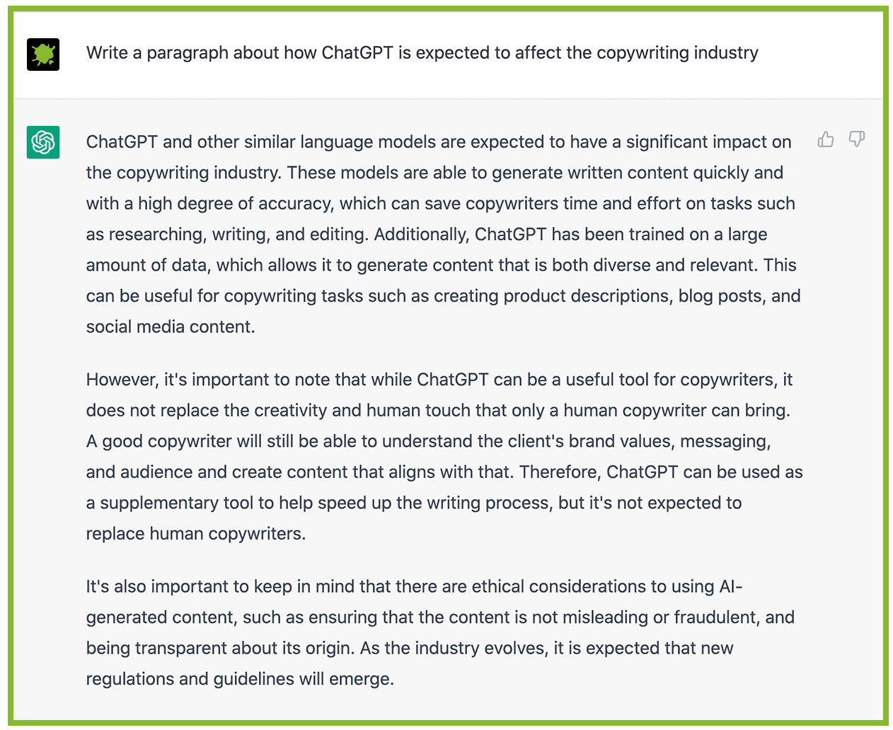 What does ChatGPT mean for the digital marketing industry?