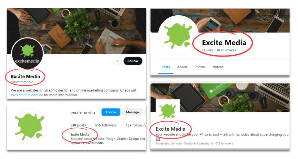 How to set up your business pages on social media