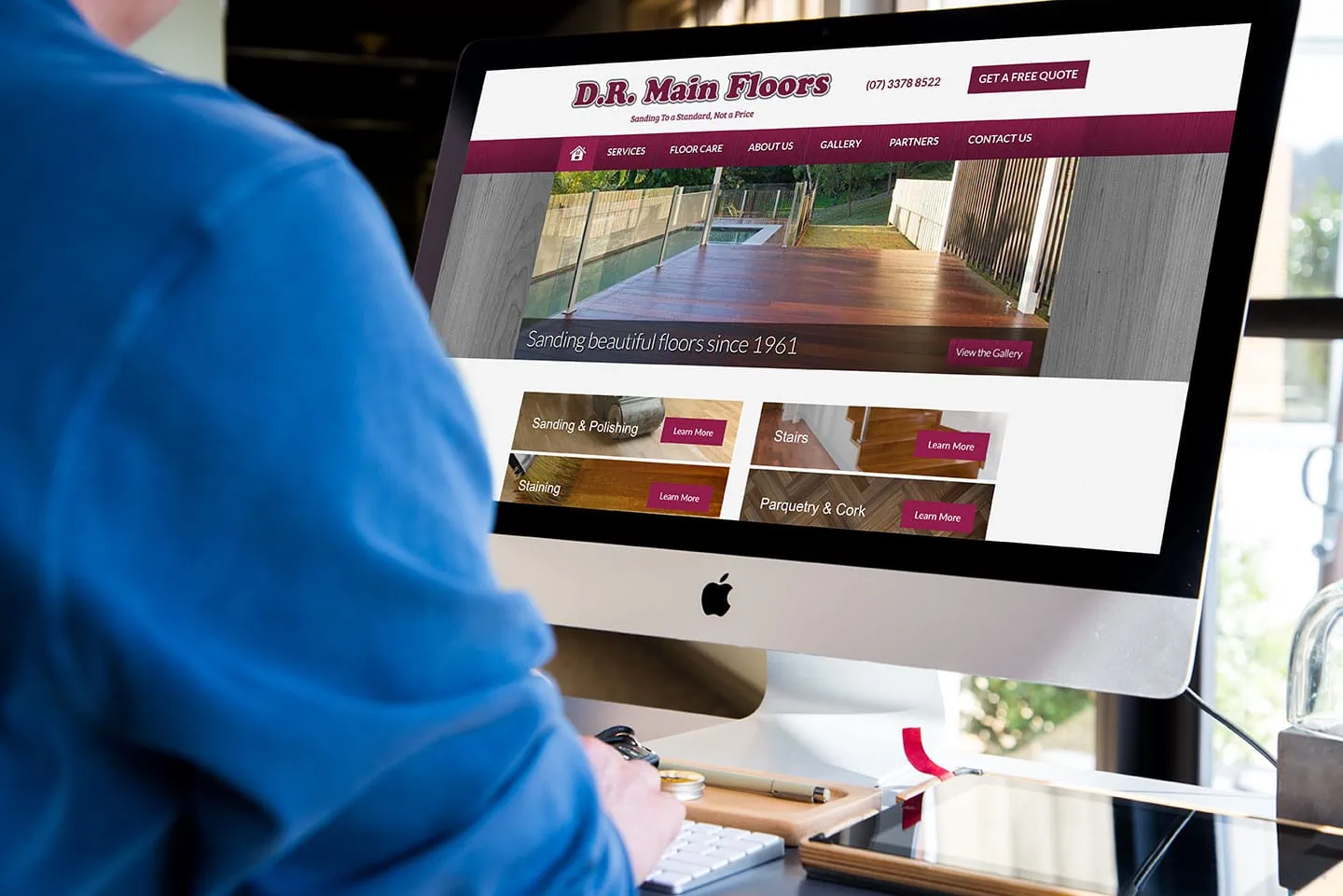 D.R Main Floors homepage