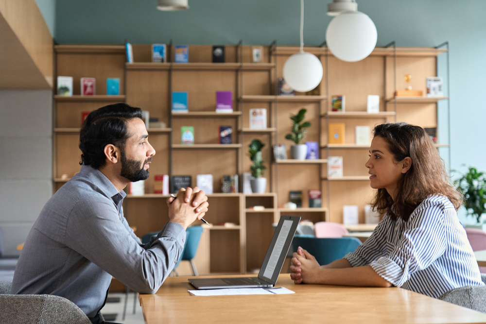 employee and employer interview