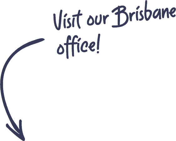 visit our brisbane office graphics